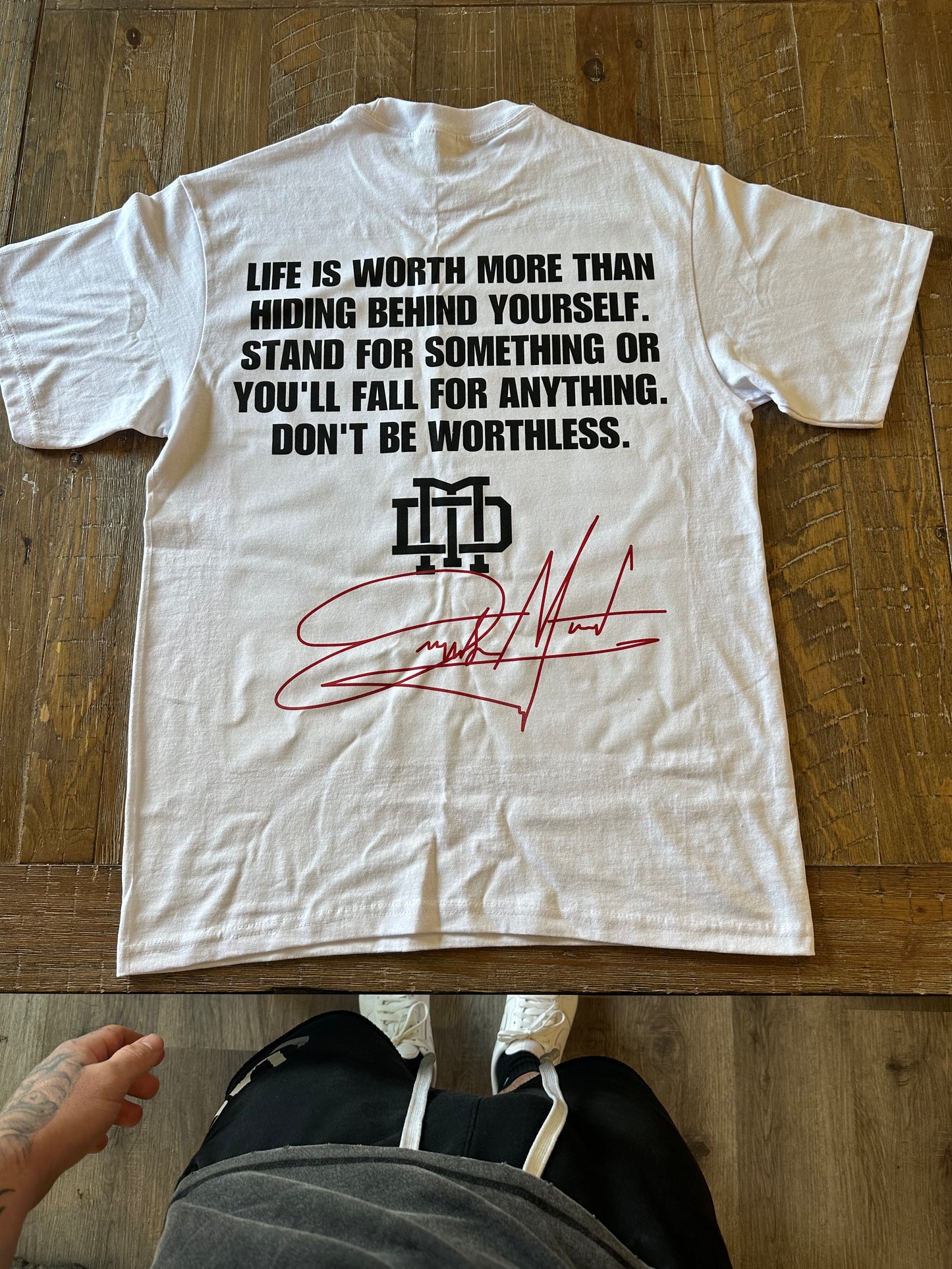 DMG LIMITED STOCK "STRIKER" TEE